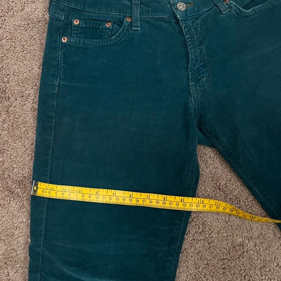 Red Engine green corduroys size 30 cropped bootcut - Picture 9 of 10